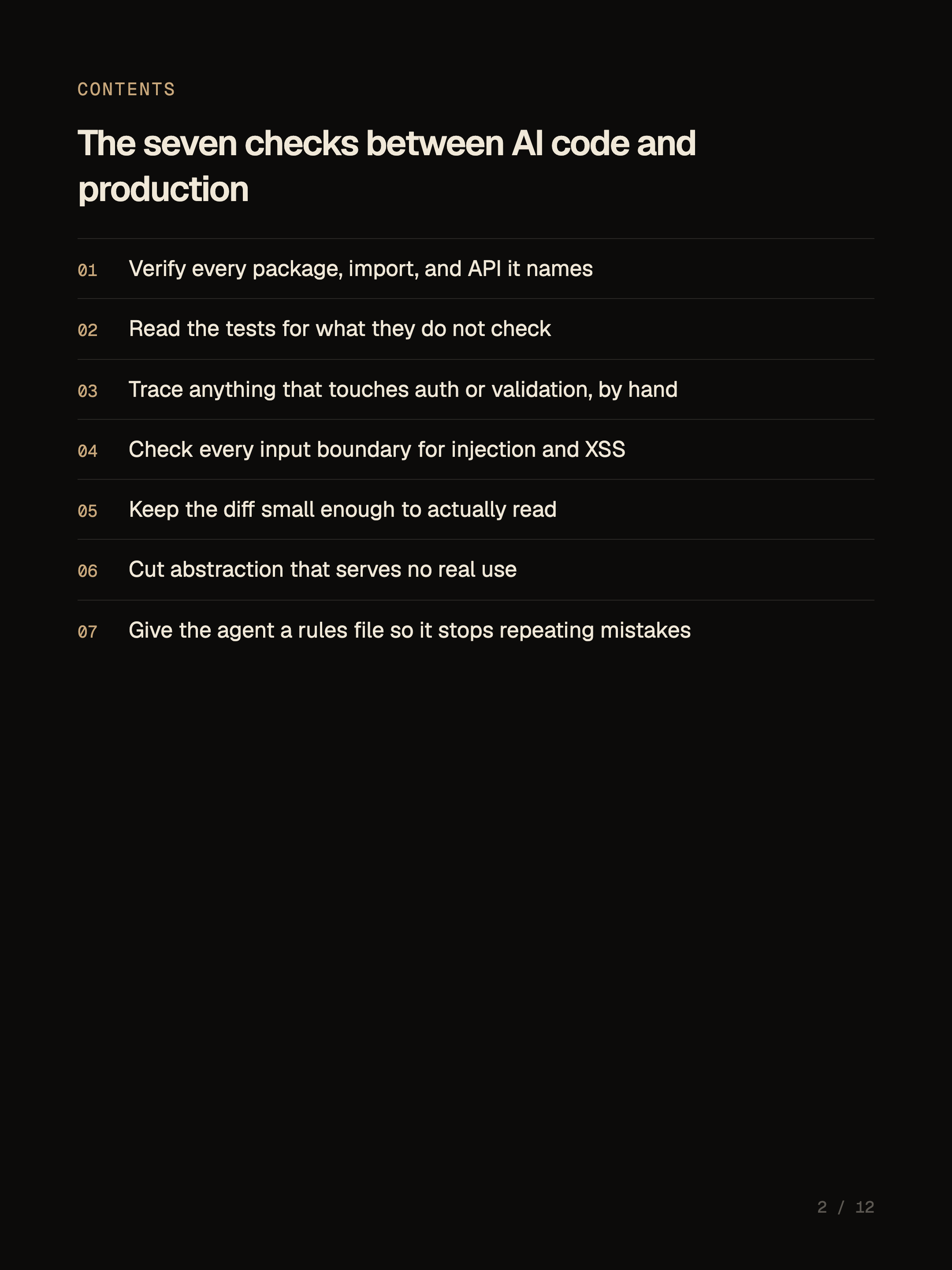 contents